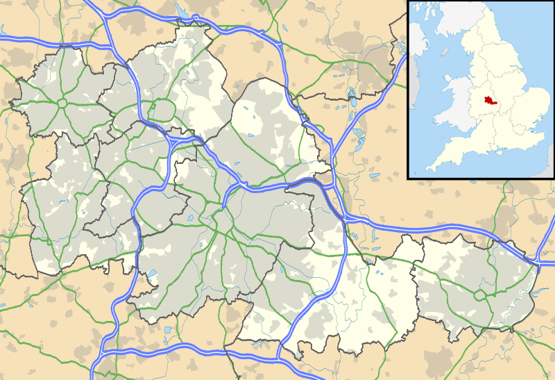Sutton Coldfield haritasi